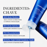 Máscara de Argila para Cravos e Redução de Poros