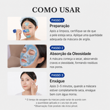 Máscara de Argila para Cravos e Redução de Poros